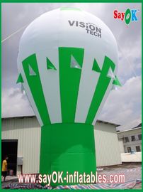 Πράσινο επίγειας διαφήμισης μπαλονιών σχέδιο ουράνιων τόξων προϊόντων συνήθειας διογκώσιμο