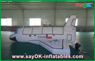 Γιγαντιαίο άσπρο διογκώσιμο διογκώσιμο πρότυπο αεροπλάνων με τον ανεμιστήρα CE ή UL