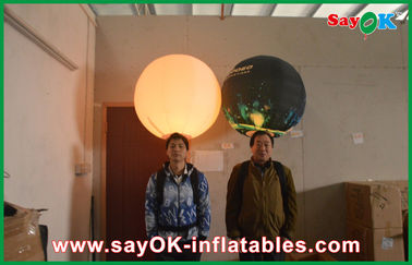 Ανθεκτική τρίποδων διακόσμηση φωτισμού σφαιρών διογκώσιμη, οδηγημένο εκτύπωση διογκώσιμο μπαλόνι διαφήμισης