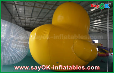 Λατρευτή PVC υλική 5m πρότυπη διογκώσιμη κίτρινη πάπια προϊόντων συνήθειας διογκώσιμη