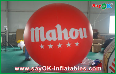 0.2mm PVC προωθητικό μπαλόνι ηλίου κόμματος φωτισμού υπαίθριο που διαφημίζει τα διογκώσιμα μπαλόνια