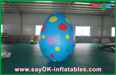 Ζωηρόχρωμη διογκώσιμη διακόσμηση φεστιβάλ Πάσχας αυγών διακοσμήσεων με το διογκώσιμο αυγό Πάσχας τυπωμένων υλών για την πώληση