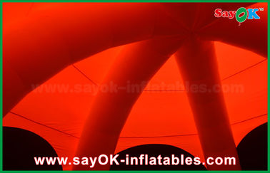 Αέρα διογκώσιμη σκηνών σκηνή αραχνών θόλων PVC DIA 10m προωθητική διογκώσιμη για τη διαφήμιση