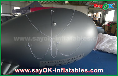 PVC 5m φουσκωτά Ήλιο Μπαλόνι Αεροπλάνο Zeppelin για Διαφημιστικά