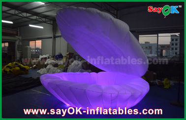 Ελαφριά επάνω πολύχρωμη συνήθεια που διαφημίζει Inflatables για τη διακόσμηση γαμήλιων σταδίων