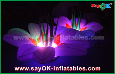 1.5m νάυλον λουλούδι διακοσμήσεων φωτισμού υφασμάτων διογκώσιμο πολύχρωμο για το Κόμμα