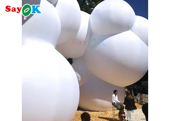 Εκδήλωση PVC προσαρμοσμένα μπαλόνια σε σχήμα σύννεφου με ψηφιακή εκτύπωση δύο όψεων