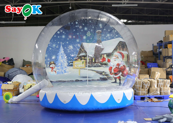 Χριστουγεννιάτικη διακόσμηση εσωτερικών χώρων ρομαντικό φουσκωτό Snow Globe
