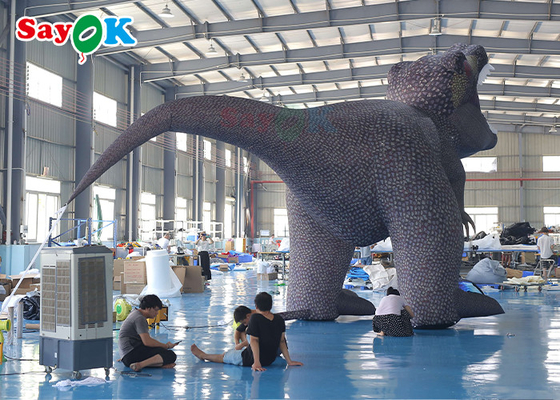Ferocious Dinosaur Inflatable Cartoon Characters 5m Για Έκθεση
