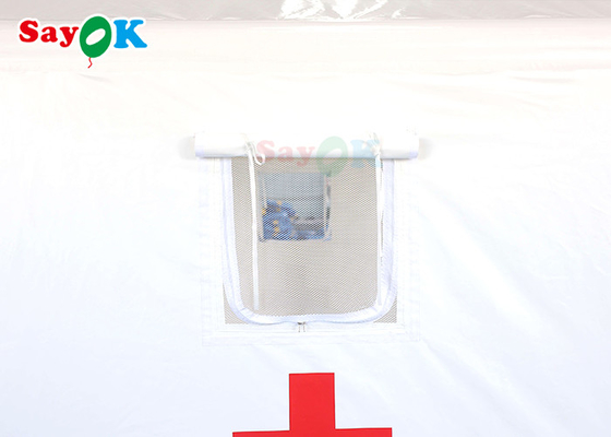 Διογκώσιμη σκηνή 5x4m καταφυγίων διογκώσιμη ιατρική σκηνών νοσοκομείων σκηνή διάσωσης έκτακτης ανάγκης διογκώσιμη