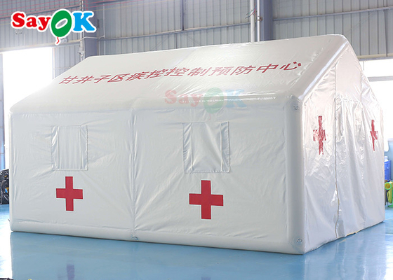 Διογκώσιμη σκηνή 5x4m καταφυγίων διογκώσιμη ιατρική σκηνών νοσοκομείων σκηνή διάσωσης έκτακτης ανάγκης διογκώσιμη