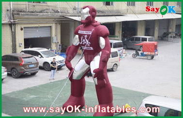 Πυροβόλο Ρομπότ Ανθεκτικό Πυροβόλο Iron Man / Spider Man Cartoon Character Hero For Event