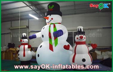 Της Οξφόρδης υφασμάτων διογκώσιμος διακοπών χιονάνθρωπος Χριστουγέννων διακοσμήσεων γιγαντιαίος για το κόμμα