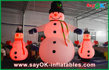 Της Οξφόρδης υφασμάτων διογκώσιμος διακοπών χιονάνθρωπος Χριστουγέννων διακοσμήσεων γιγαντιαίος για το κόμμα