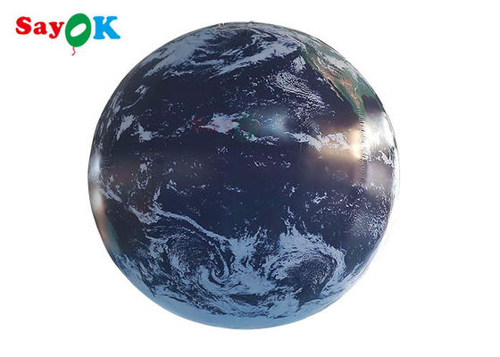 Διογκώσιμη γήινη σφαίρα PVC cOem για το χτύπημα διαφήμισης - επάνω σφαίρα πλανητών