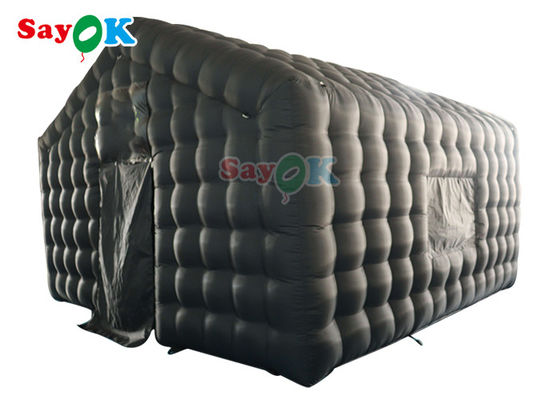 6x5x4mH Πνευματώδης Κλαμπ Τάντα Custom Μαύρο Μεγάλο Φορητό LED Φωτισμός Πνευματώδης Νυχτερινή Λέσχη ενοικίαση