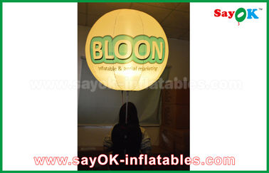 Της Οξφόρδης μόνιμο μπαλόνι τρίποδων διακοσμήσεων φωτισμού υφασμάτων διογκώσιμο με την τυπωμένη ύλη