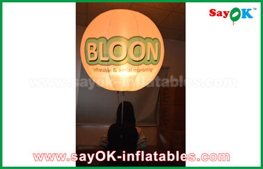Της Οξφόρδης μόνιμο μπαλόνι τρίποδων διακοσμήσεων φωτισμού υφασμάτων διογκώσιμο με την τυπωμένη ύλη