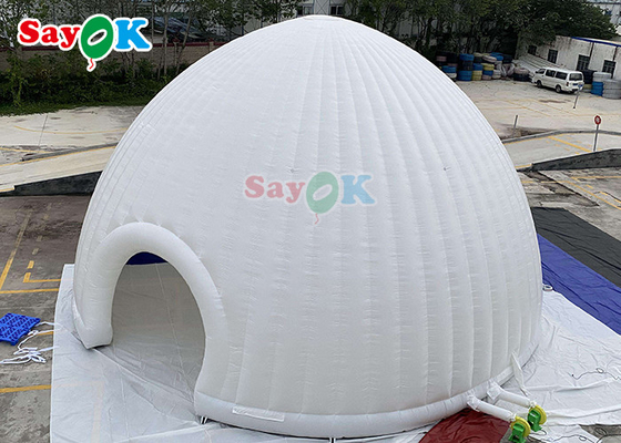 Giant Fire Proof Inflatable Dome Ten For Advertising Inflatable Igloo Dome Ten Structure