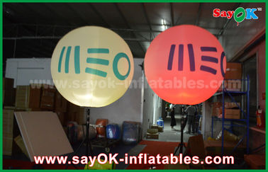 Διαφήμιση του τρίποδου 1.5m DIA που στέκεται το διογκώσιμες μπαλόνι/τη σφαίρα με το φως των οδηγήσεων