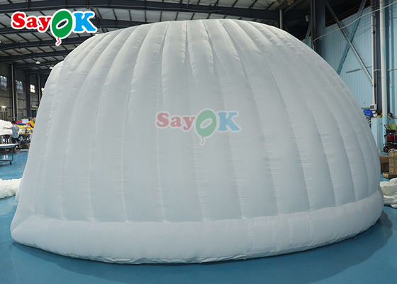 Εξωτερική φουσκωτή σκηνή αέρα από PVC Oxford Panorama Dome White Wedding Inflatable Marquee Tent