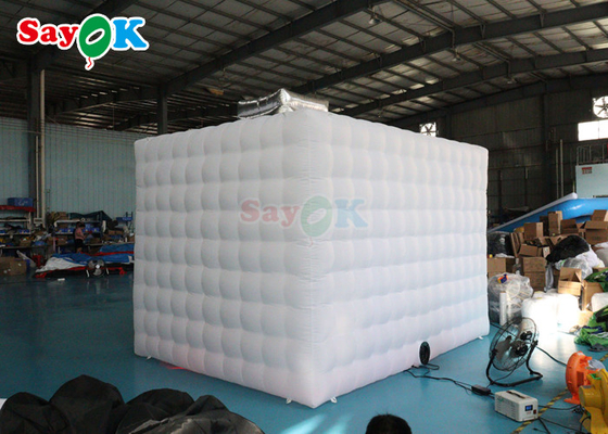 210D Oxford Inflatable Photo Booth Photographer Studio Portable Stage Cube Photo Booth με Led Light