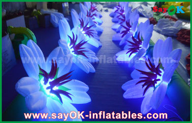 Διογκώσιμη διακόσμηση αλυσίδων λουλουδιών/διογκώσιμη ελαφριά διακόσμηση γαμήλιων σταδίων