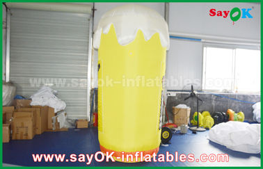 Γιγαντιαίο φλυτζάνι μπουκαλιών μπύρας συνήθειας διογκώσιμο με το ύφασμα της Οξφόρδης ανεμιστήρων CE/UL