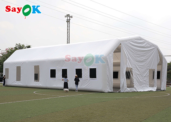 Λευκό φουσκωτό θάλαμο ψεκασμού Airbrush Paint Booth Blow Up σκηνές για κάμπινγκ αυτοκίνητο στάθμευση Workstation Club