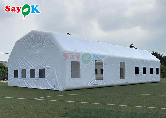 Λευκό φουσκωτό θάλαμο ψεκασμού Airbrush Paint Booth Blow Up σκηνές για κάμπινγκ αυτοκίνητο στάθμευση Workstation Club