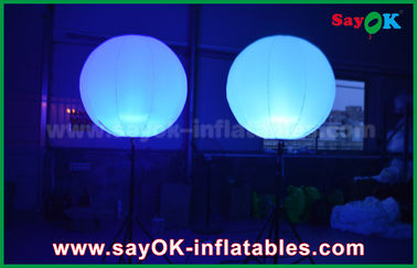 διογκώσιμη διακόσμηση φωτισμού μπαλονιών στάσεων 1.5m για τη διαφήμιση/προώθηση