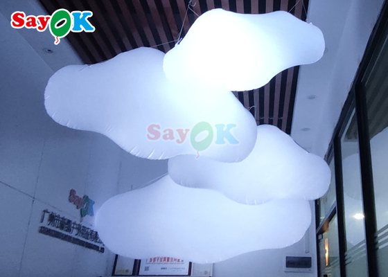 Γίγαντες Εκδηλώσεις Πνευματώδες Βαλόνι σε σχήμα σύννεφου για διαφήμιση 2m 2,5m 3m