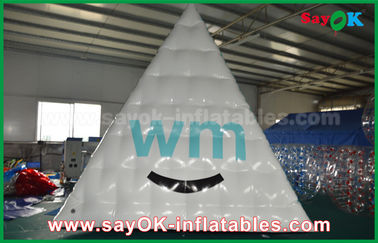 Αδιάβροχο χτύπημα PVC - επάνω λογότυπο πυραμίδων που τυπώνει τα προωθητικά διογκώσιμα προϊόντα για το γεγονός