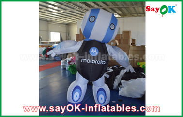 Διογκώσιμο μπλε προϊόντων συνήθειας ρομπότ υφασμάτων συνήθειας 2mH Οξφόρδη για τη διαφήμιση