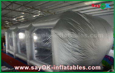 Διογκώσιμος γκαράζ θάλαμος ψεκασμού PVC σκηνών αέρα σκηνών αδιάβροχος διογκώσιμος για τον ψεκασμό χρωμάτων αυτοκινήτων