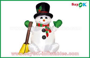 210 διογκώσιμες διακοσμήσεις διακοπών χιονανθρώπων Χριστουγέννων υφασμάτων Δ Oxfor που προσαρμόζονται