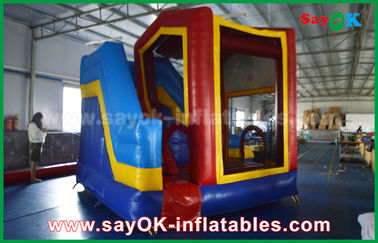 Πνευματώδης κάστρο Slide PVC εξωτερικό φουσκωτό bouncer Slide / παιδιά πηδούν σπίτι