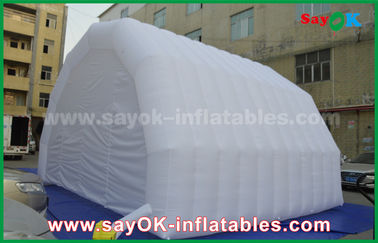 Μεγάλη άσπρη υπαίθρια διογκώσιμη σκηνή αέρα σκηνών αέρα Kampa για τη διαφήμιση SGS CE