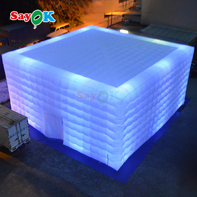 100 άτομα γιγάντια LED εξωτερική εκδήλωση πάρτι ντίσκο φουσκωτή σκηνή