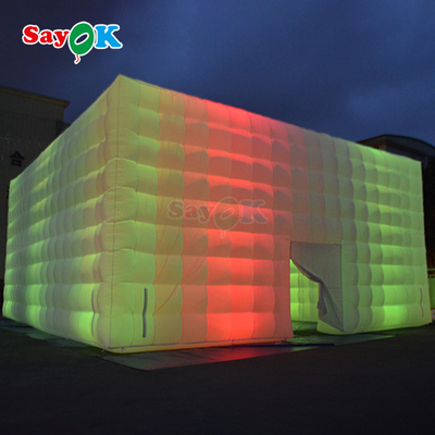 100 άτομα γιγάντια LED εξωτερική εκδήλωση πάρτι ντίσκο φουσκωτή σκηνή