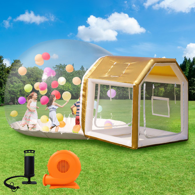 Sayok Golden Bubble Houses Φορητή Διαφανής Φουσκωτή σκηνή Bubble House για γάμο