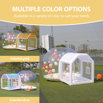 Sayok Golden Bubble Houses Φορητή Διαφανής Φουσκωτή σκηνή Bubble House για γάμο