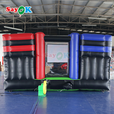 Εμπορικά φουσκωτά Combo Slide Διπλό φουσκωτό Bounce House Γίγαντα φουσκωτό διαδρόμιο για εξωτερικούς χώρους