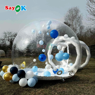 Αποθήκη 10ft Παιδιά Bubble House Διαφανές φουσκωτό πάρτι Bubble Balloon Σπίτια Θόλο