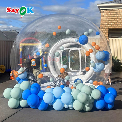 Αποθήκη 10ft Παιδιά Bubble House Διαφανές φουσκωτό πάρτι Bubble Balloon Σπίτια Θόλο