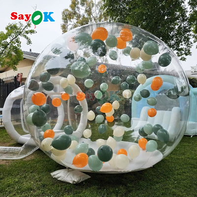 Αποθήκη 10ft Παιδιά Bubble House Διαφανές φουσκωτό πάρτι Bubble Balloon Σπίτια Θόλο