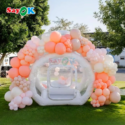 Αποθήκη 10ft Παιδιά Bubble House Διαφανές φουσκωτό πάρτι Bubble Balloon Σπίτια Θόλο