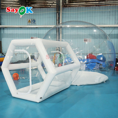 Sayok φορητό φουσκωτό Bubble House σκηνή σαφή Bubble House προσαρμοσμένο λογότυπο
