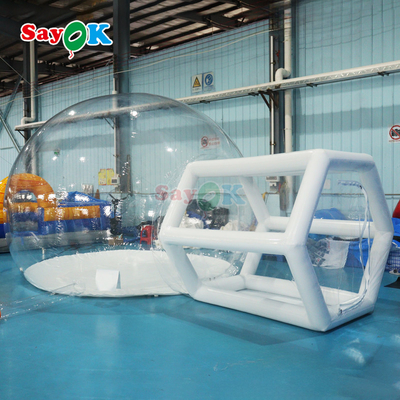 Sayok φορητό φουσκωτό Bubble House σκηνή σαφή Bubble House προσαρμοσμένο λογότυπο
