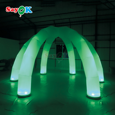 Φορητή Έκθεση Μαρκίε Πνευματώδης σκηνή Custom Dome Spider Tent Διαφήμιση Πνευματώδης σκηνή αράχνης για εξωτερικές εκδηλώσεις